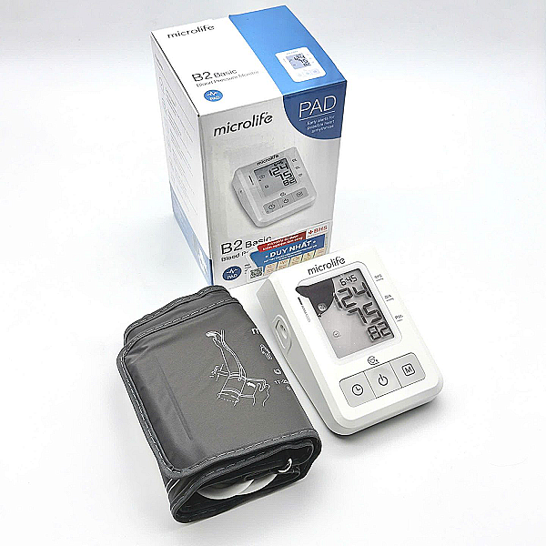 Máy đo huyết áp bắp tay Microlife B2 Basic dễ sử dụng, đo chính xác