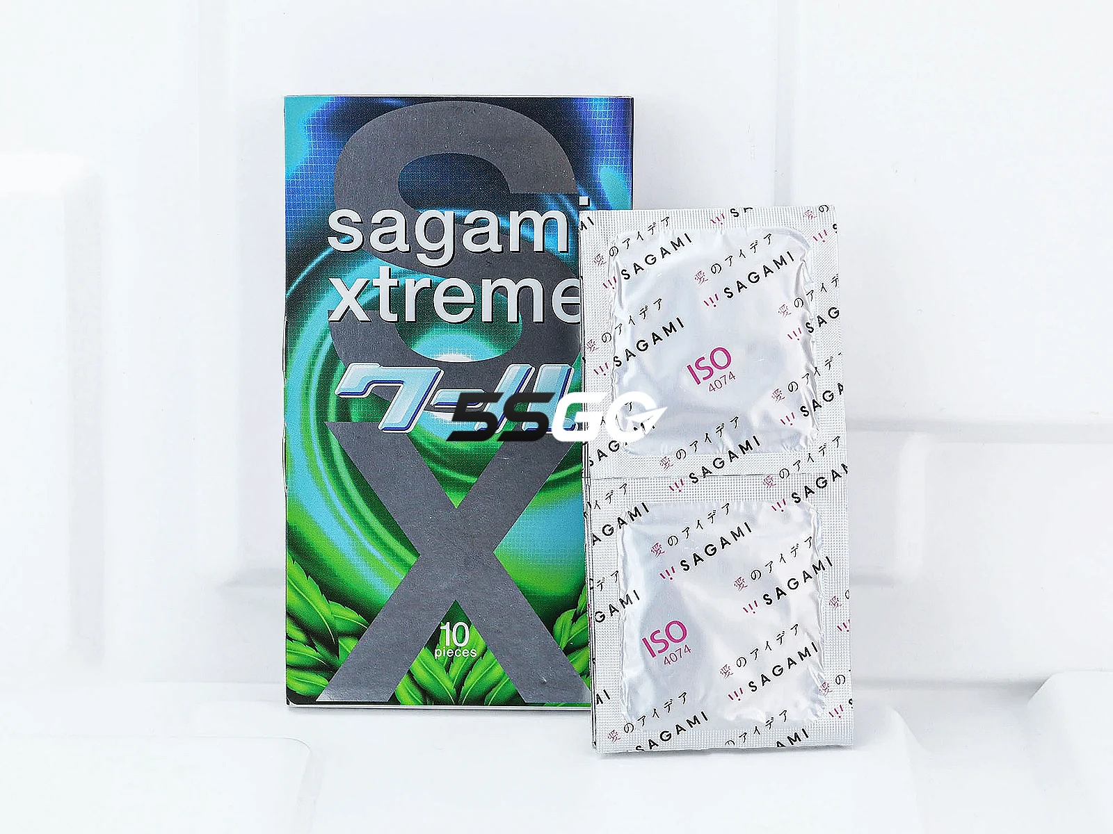 Bao cao su Sagami Xtreme Amino Gold Spearmint siêu mỏng bôi trơn hiệu quả và hương bạc hà mát lạnh