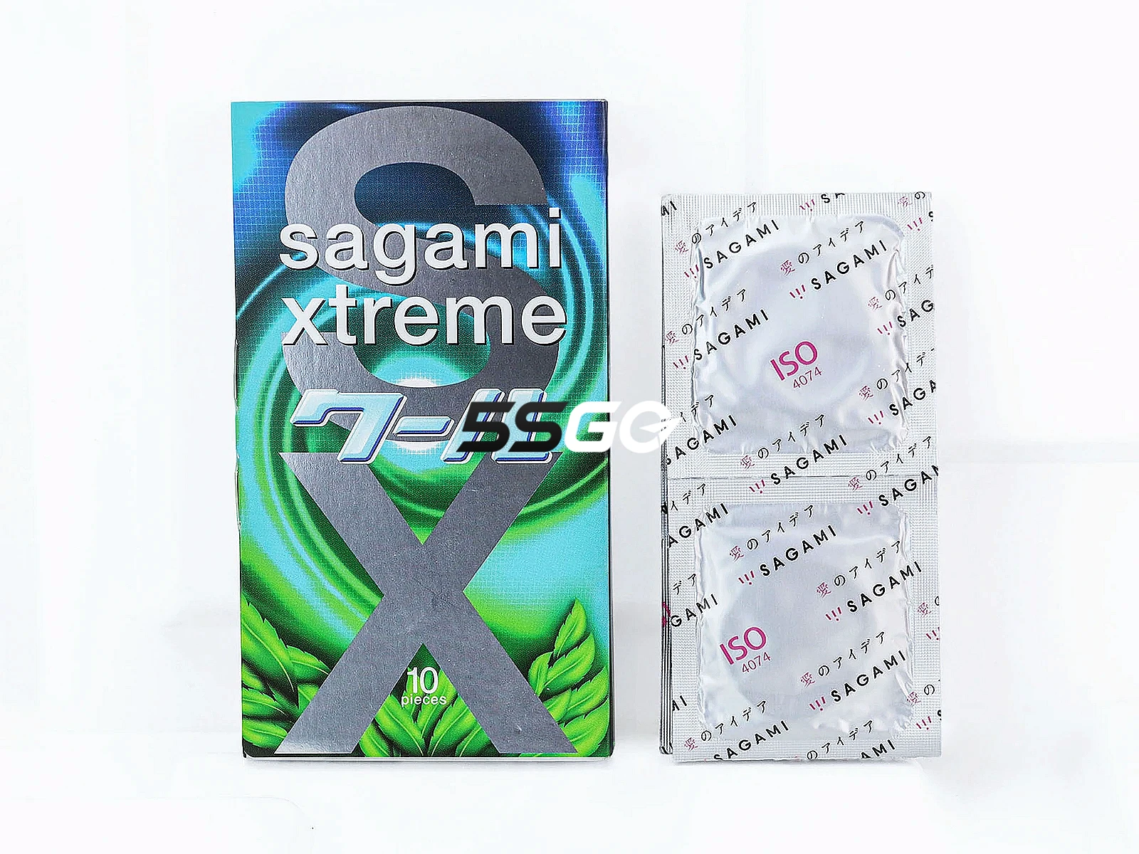 Bao cao su Sagami Xtreme Amino Gold Spearmint siêu mỏng bôi trơn hiệu quả và hương bạc hà mát lạnh
