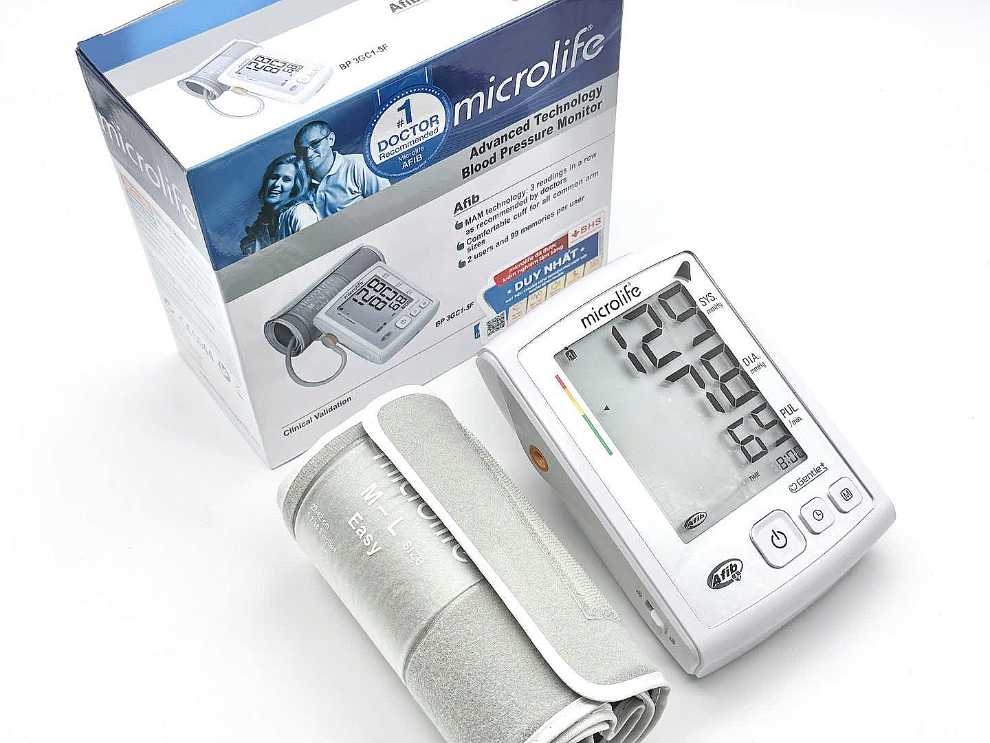 Máy đo huyết áp bắp tay Microlife A5 (BP 3GC1-5F)