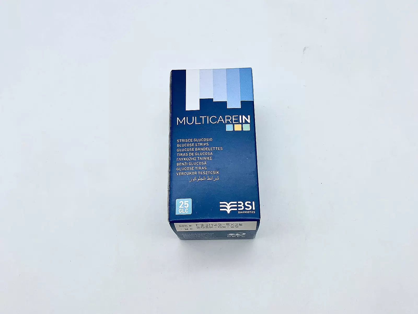 Que đo đường huyết Glucose Multicarein ( 25 que )