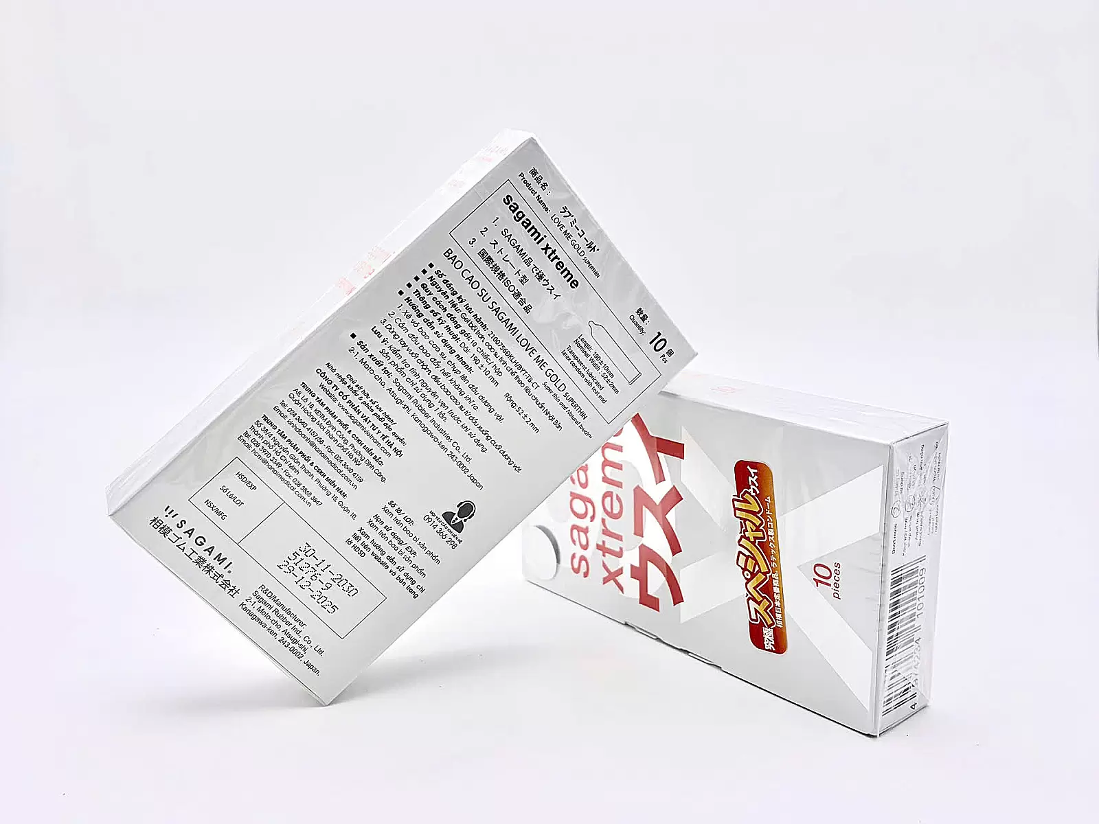 Bao cao su Sagami Xtreme hộp 10 chiếc