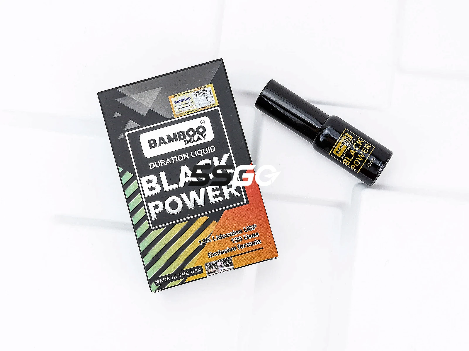 Chai xịt kéo dài thời gian cao cấp cho nam giới Bamboo Black Power Delay Spray