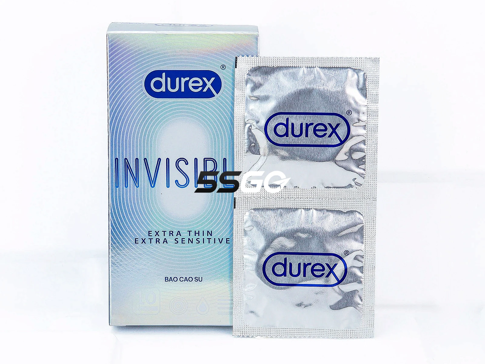 Bao cao su Durex Invisible siêu mỏng cao cấp