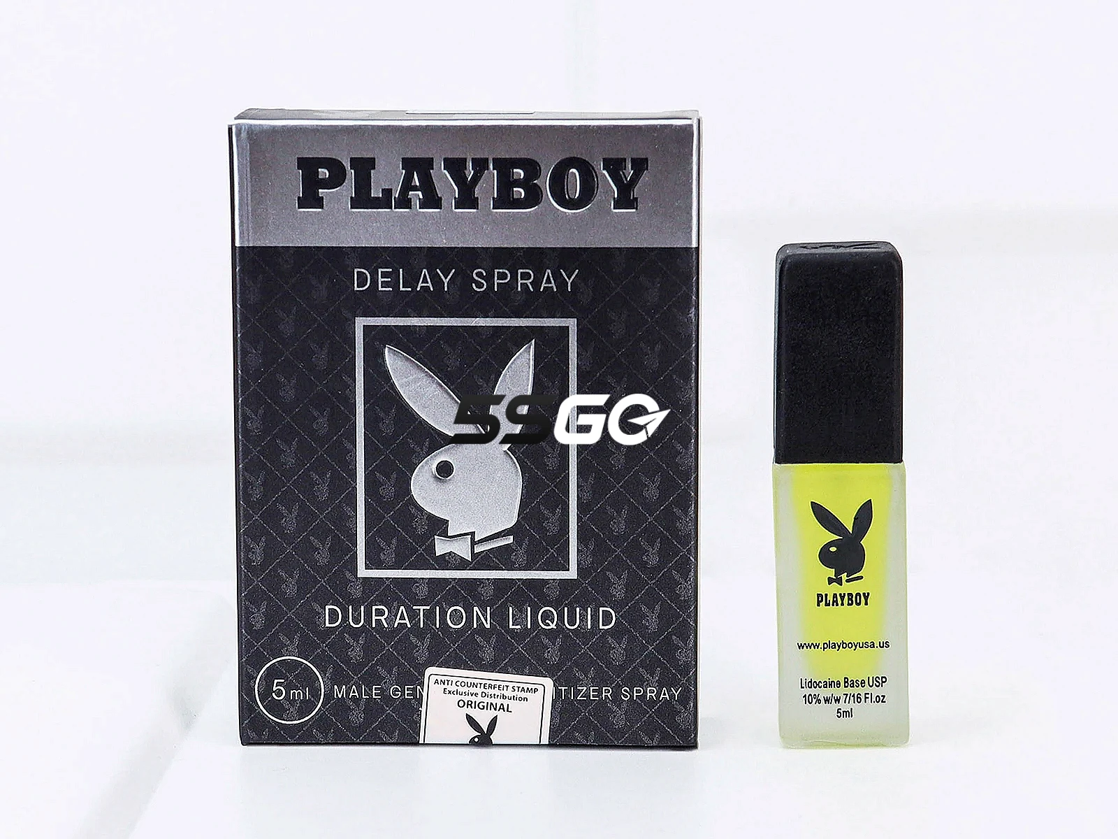 Xịt chống xuất tinh sớm Playboy Delay Spray 5ml giảm độ nhạy tạm thời, kéo dài thời gian quan hệ